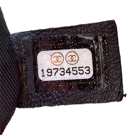 how to check chanel bag code